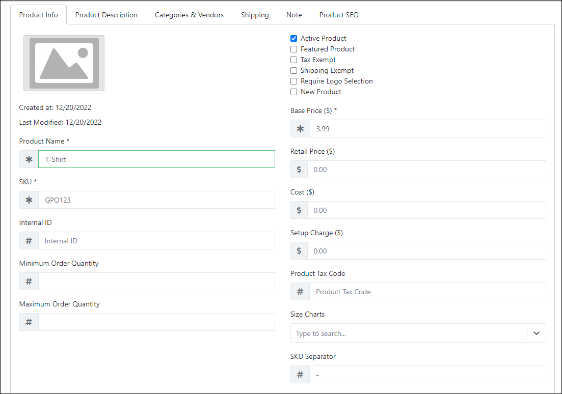 Add A Product Manually Bright Stores